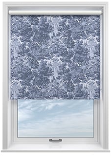 Ted Baker Landscape, Navy - Roller Blind